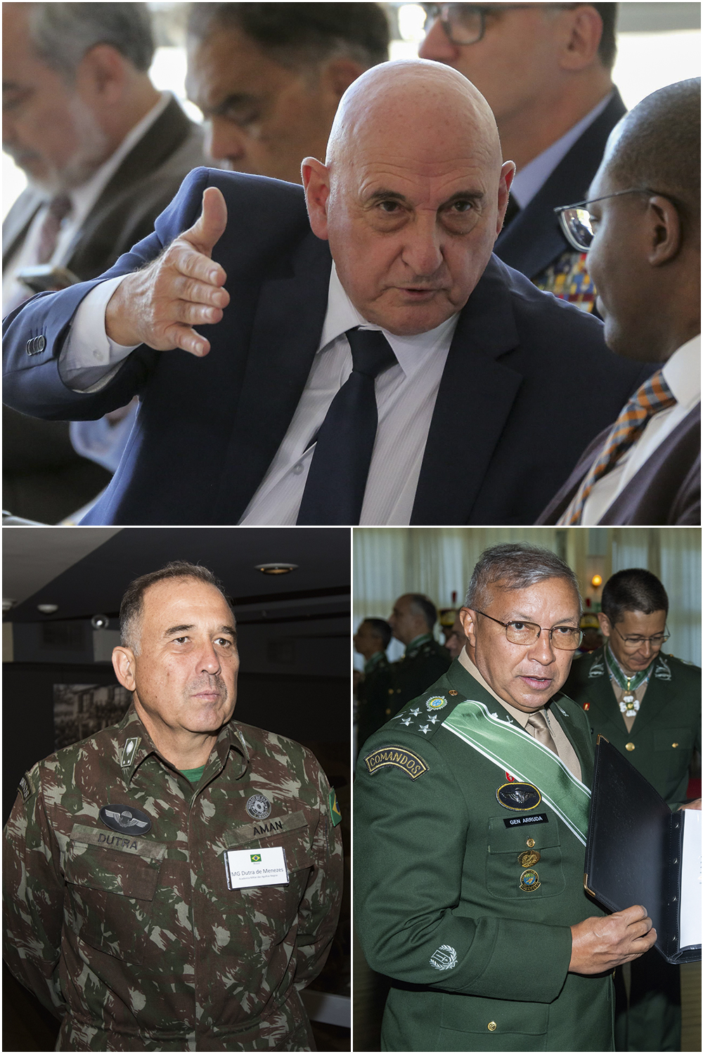 GEN-MARCO-EDSON-GONCALVES-DIAS-2023-01.jpg CONFRONTO - Dias, Dutra e Arruda: generais argumentaram que operação poderia resultar em “banho de sangue”, e ex-chefe do GSI (acima) pediu demissão após a divulgação de imagens