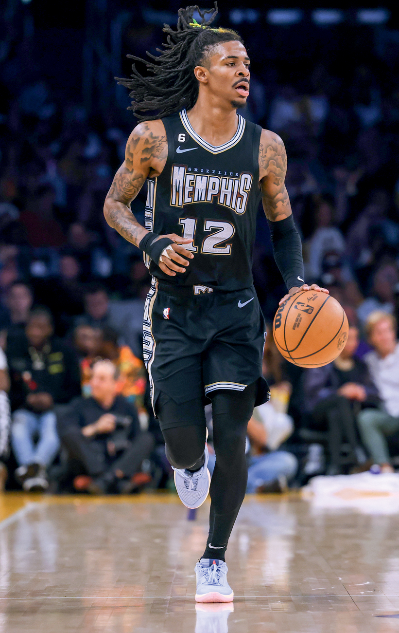 Memphis Grizzlies v Los Angeles Lakers – Game Three JA MORANT -