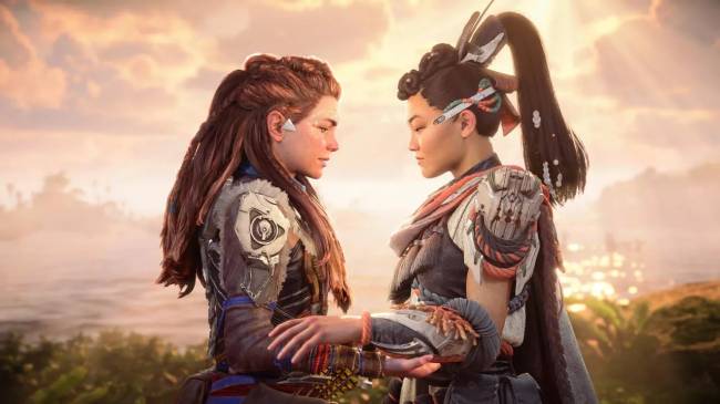 Horizon Aloy Seyka Romance entre Aloy e Seyka provocou revolta de parte dos fãs, exacerbando ambiente tóxico do mundo gamer -