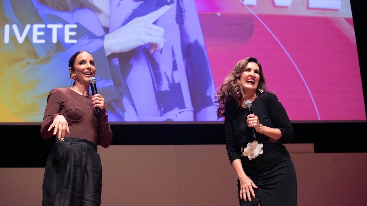 Fátima Bernardes e Ivete Sangalo no Rio2C -