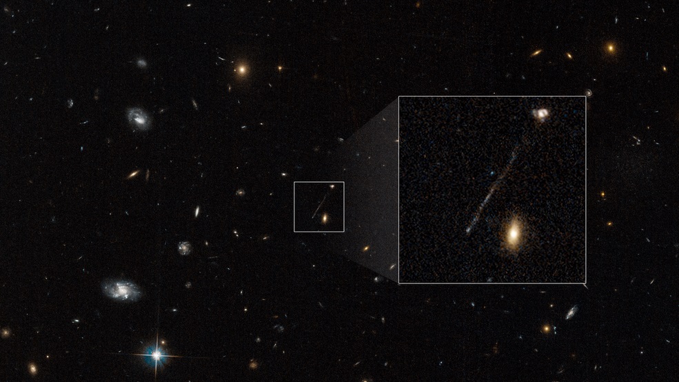 Hubble descobre buraco negro ‘às avessas’ que está formando novas estrelas