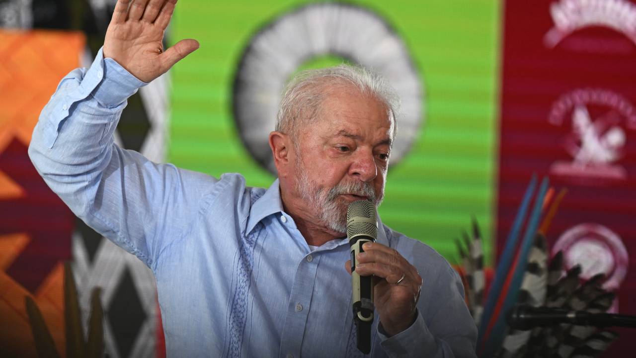 O presidente Luiz Inácio Lula da Silva