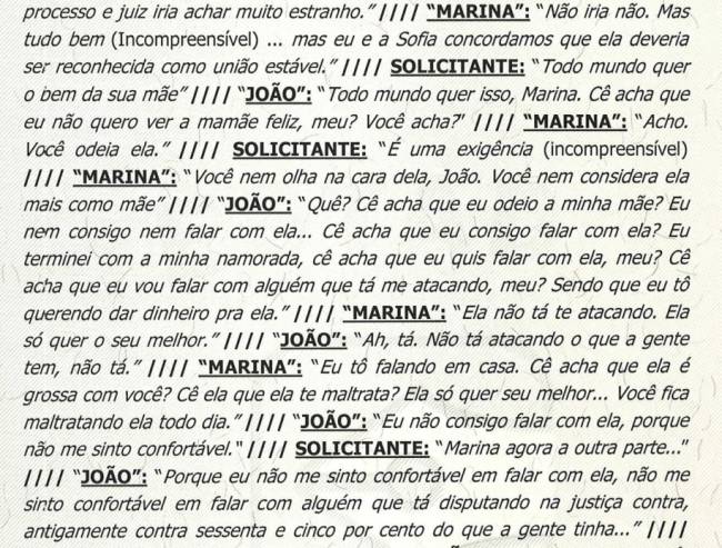 1 Trecho do processo -