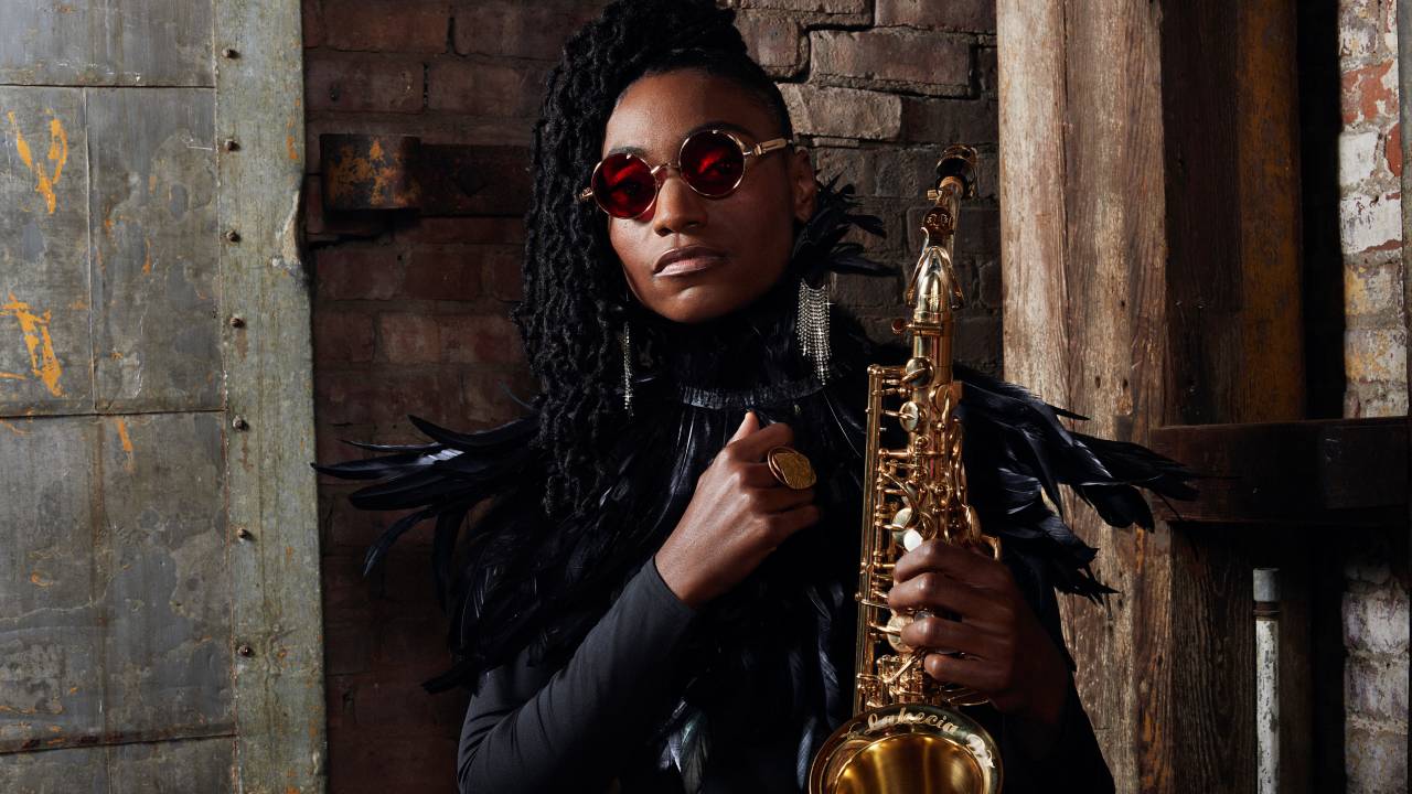 A saxofonista Lakecia Benjamin