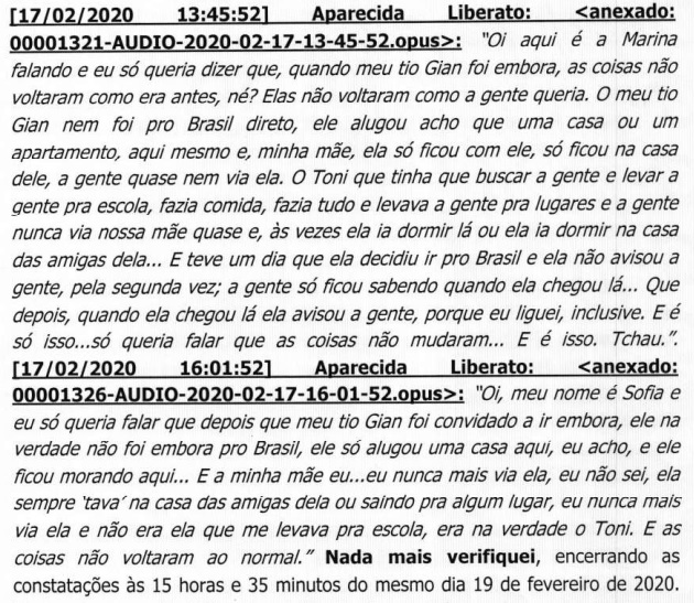 6 Trecho do processo -