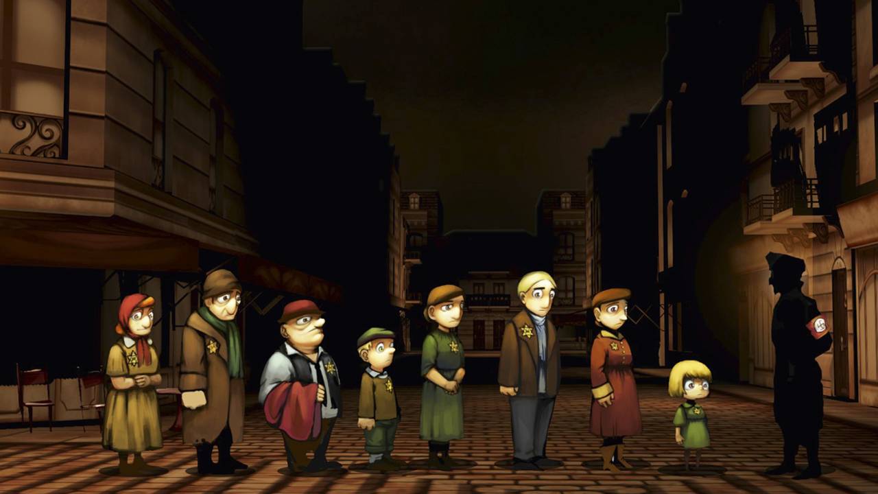 CORAGEM - Cena de The Light in the Darkness: game ensina usuários sobre os horrores impostos pelo nazismo na Europa