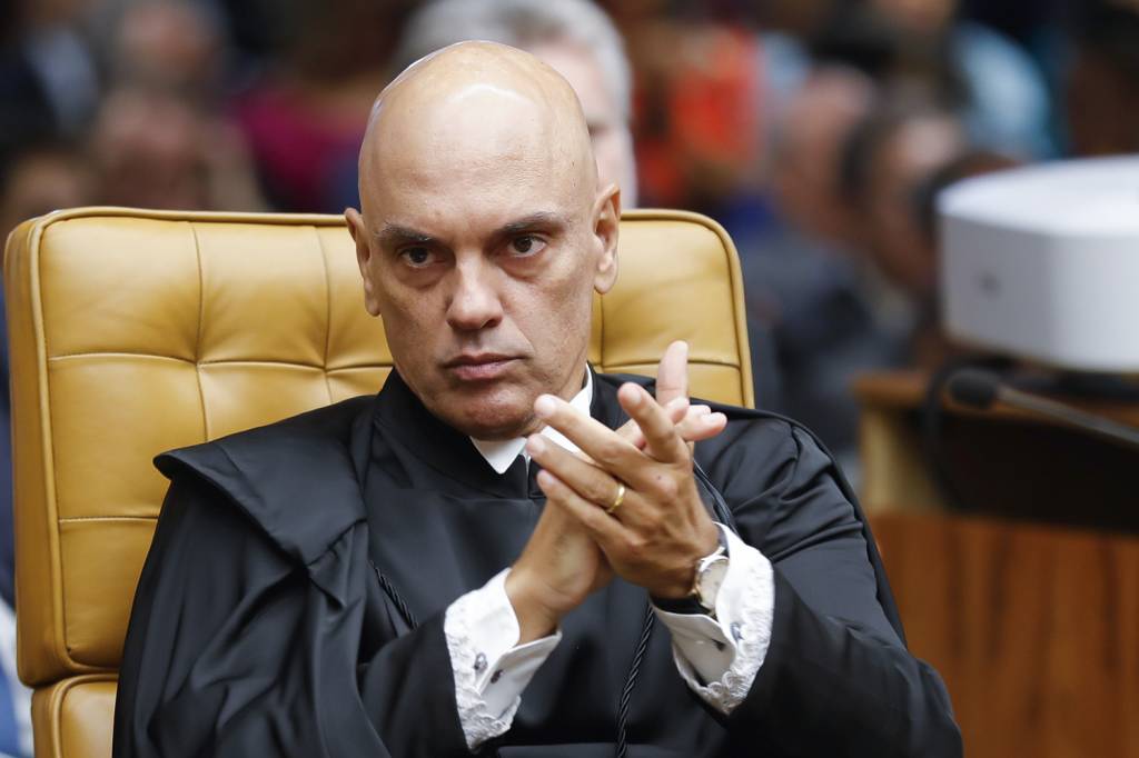 ALEXANDRE-MORAES-STF-2023-03.jpg RECLAMAÇÃO - Alexandre de Moraes: defesa fala em abuso de poder e parcialidade em decisões que atingem Bolsonaro