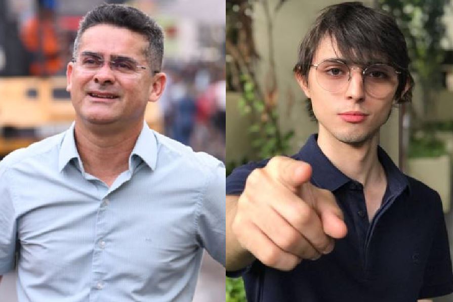 O prefeito de Manaus, David Almeida (Avante) e o deputado federal Amom Mandel (Cidadania)