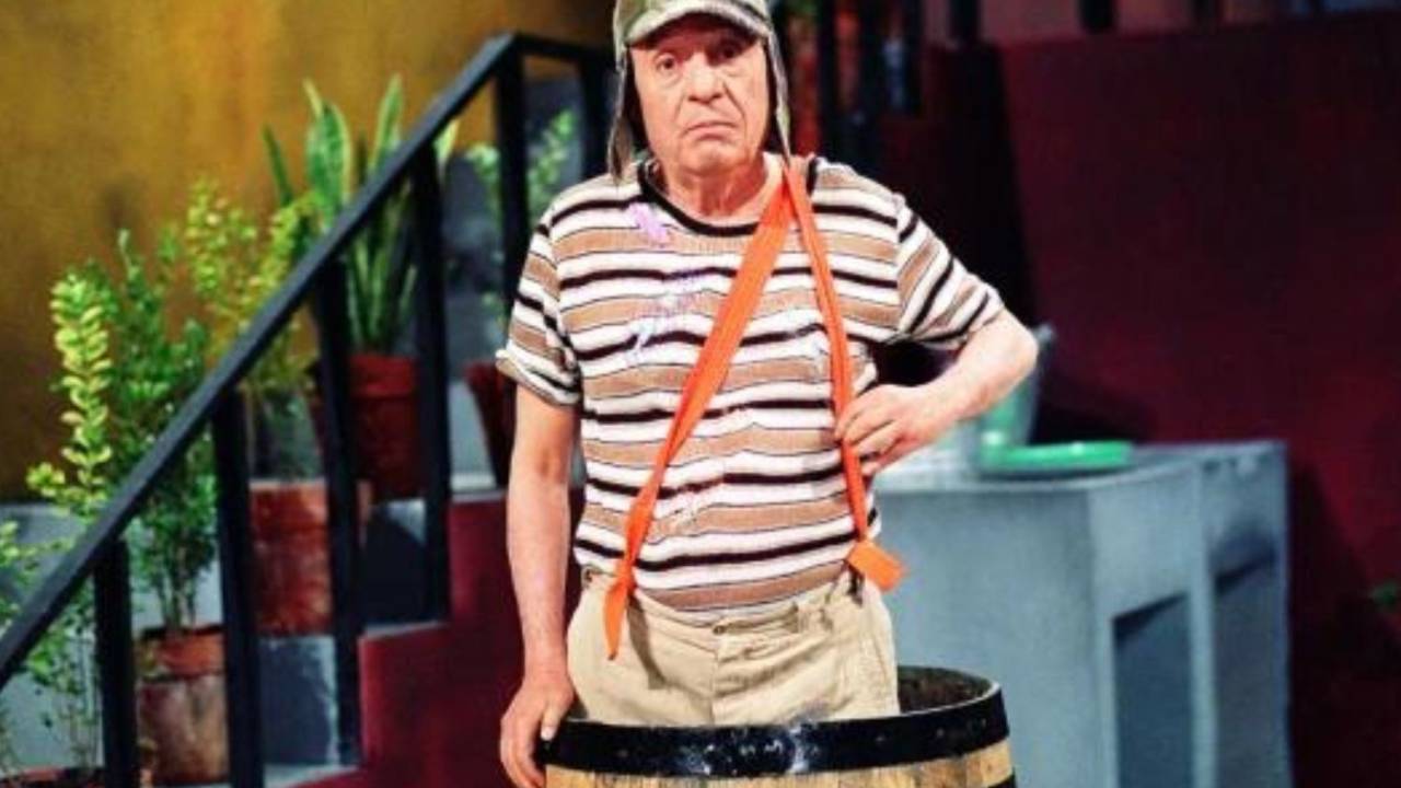 Roberto Gomez Bolaños no seriado "Chaves", do SBT