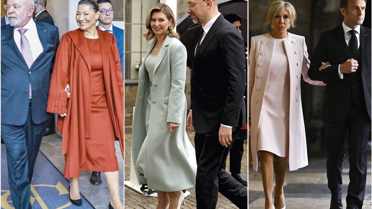 Janja da Silva, Olena Zelenska e Brigitte Macron