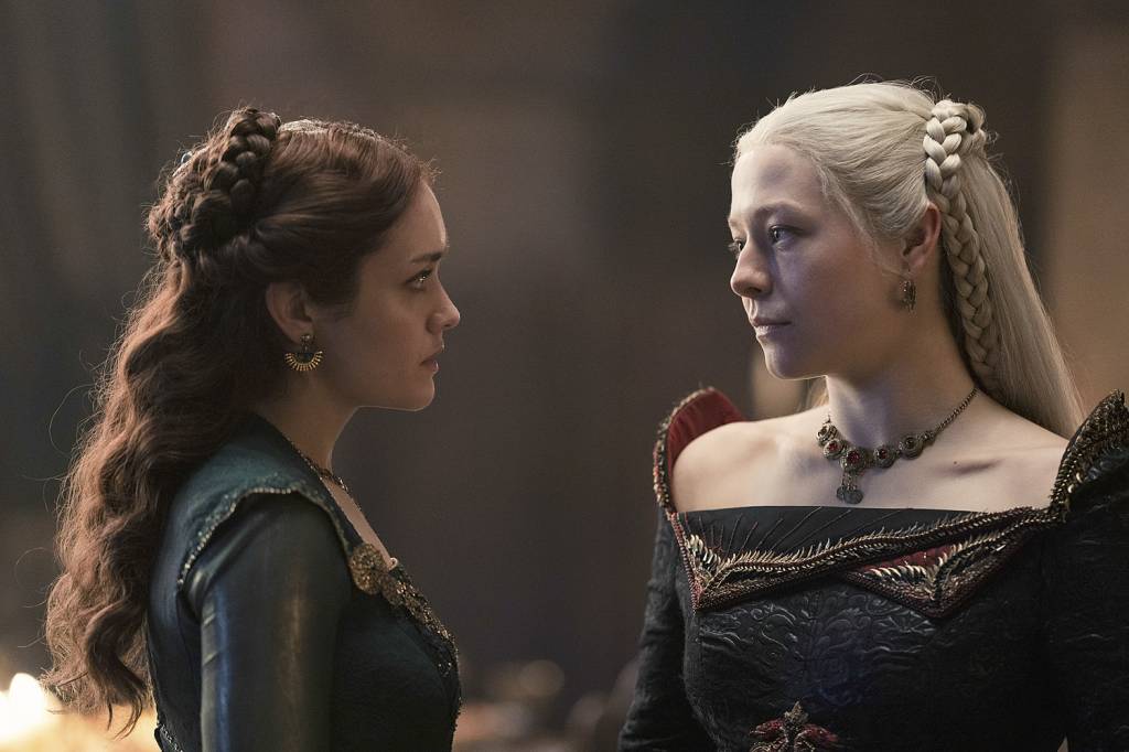 olivia-cooke-emma-d-arcy.jpg SEM REVISÃO - A Casa do Dragão: até séries com gaveta serão afetadas
