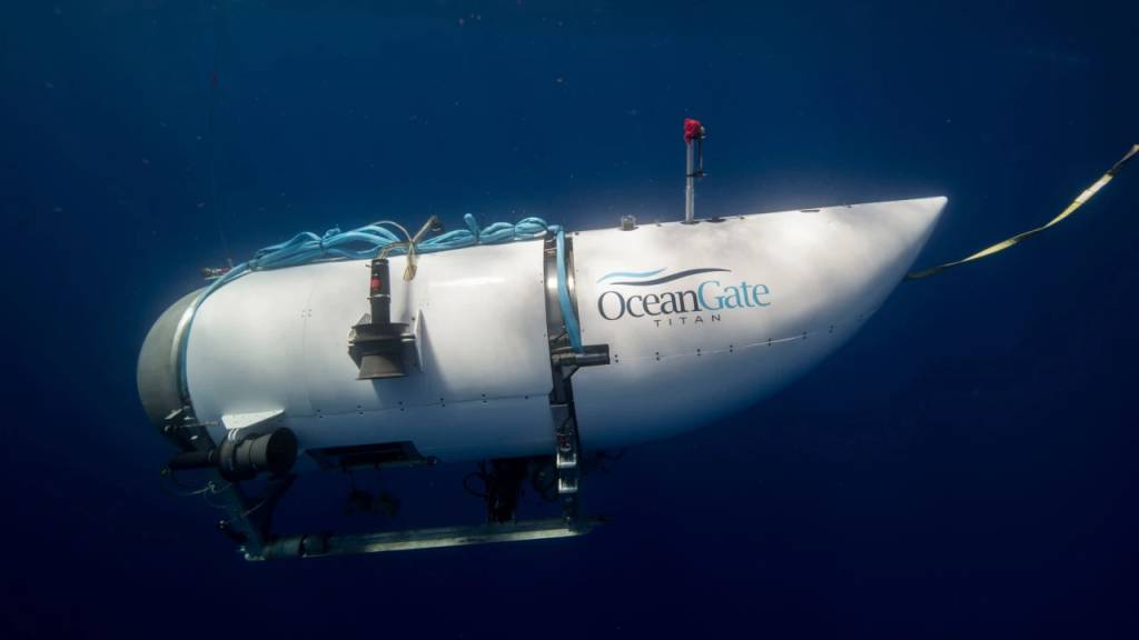 Vídeo revela últimos momentos do submersível Titan antes de descer até o Titanic