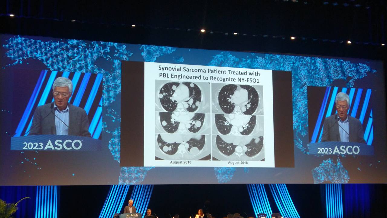 Javier Cortés, cofundador de MEDSIR, apresenta estudo no congresso anual da Sociedade Americana de Oncologia Clínica (ASCO) de 2023, em Chicago, nos EUA