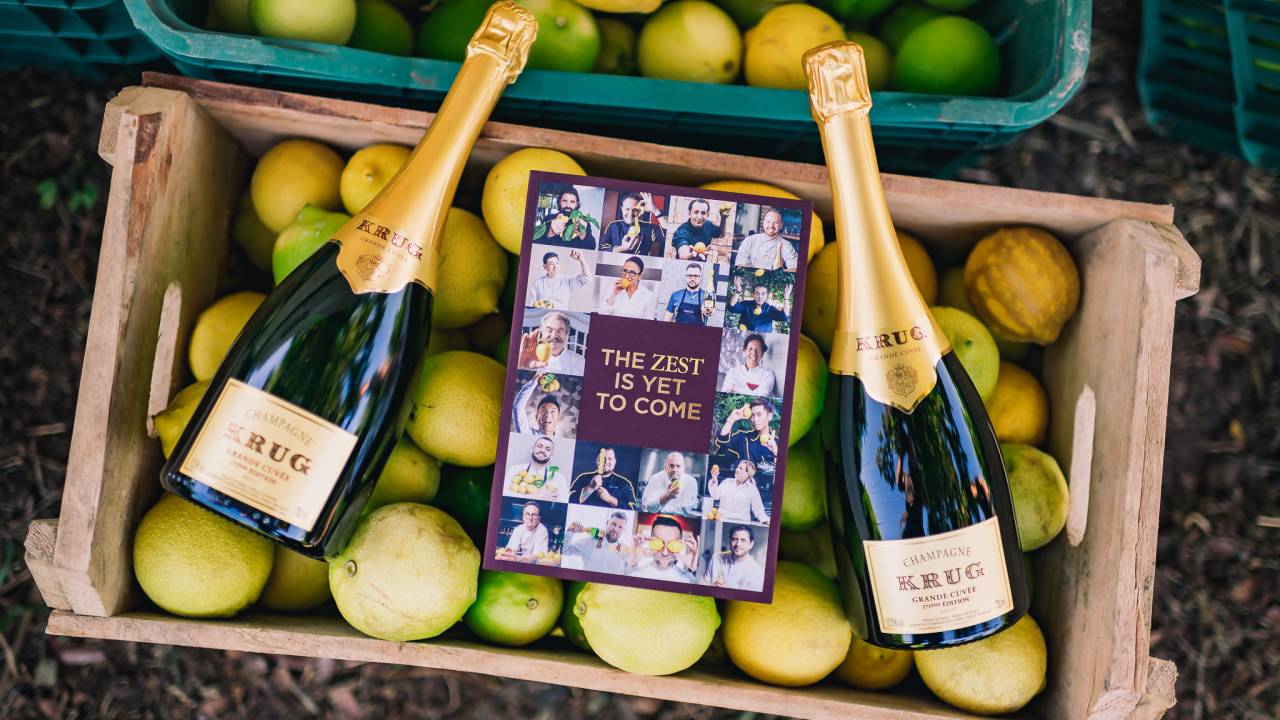 Iniciativa da Krug propôs a chefs do mundo que cada um criasse receitas com limão -