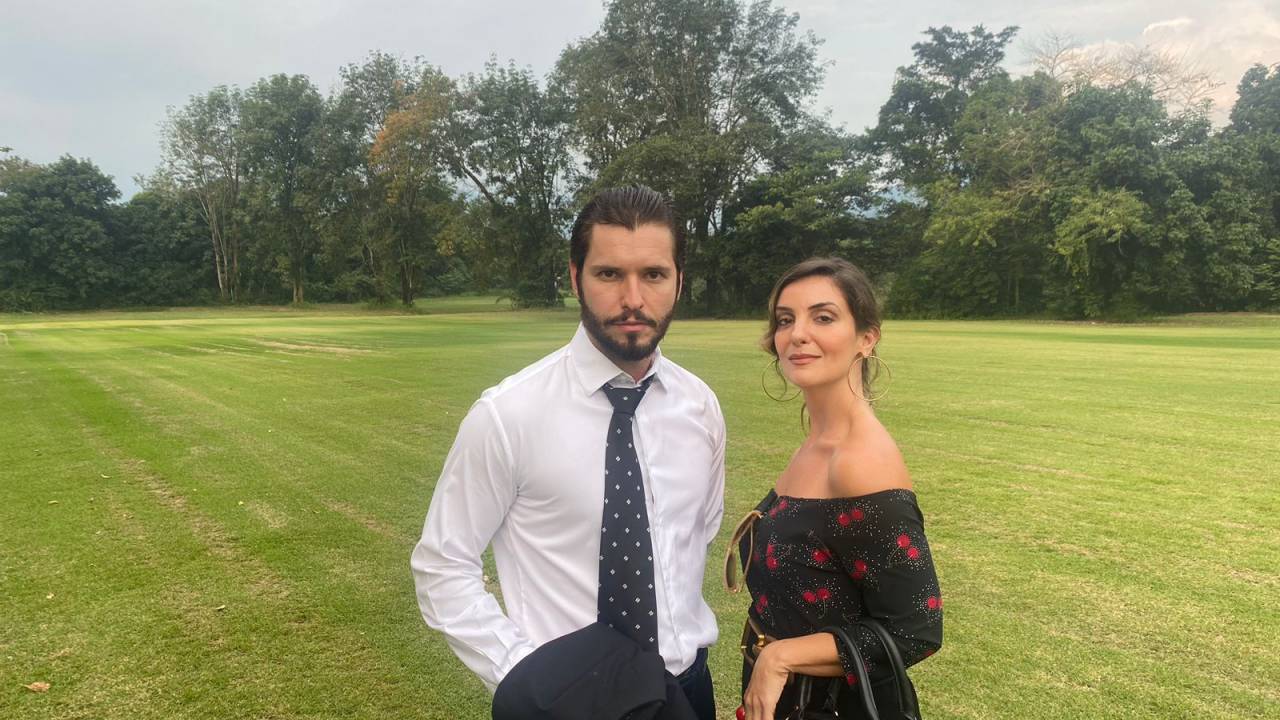 Bruno Kott e Paula Frascari