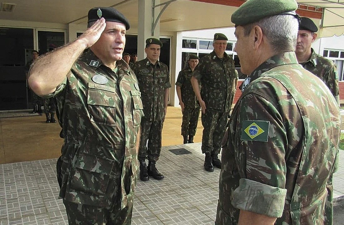 O subchefe do Estado-Maior do Exército Jean Lawand Junior (Exército Brasileiro/.)