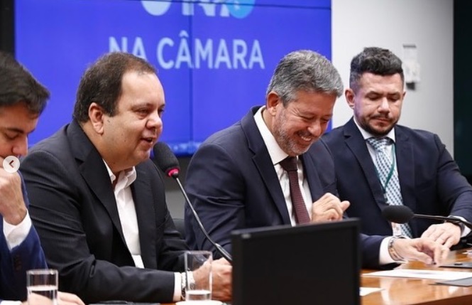 Elmar Nascimento e Arthur Lira