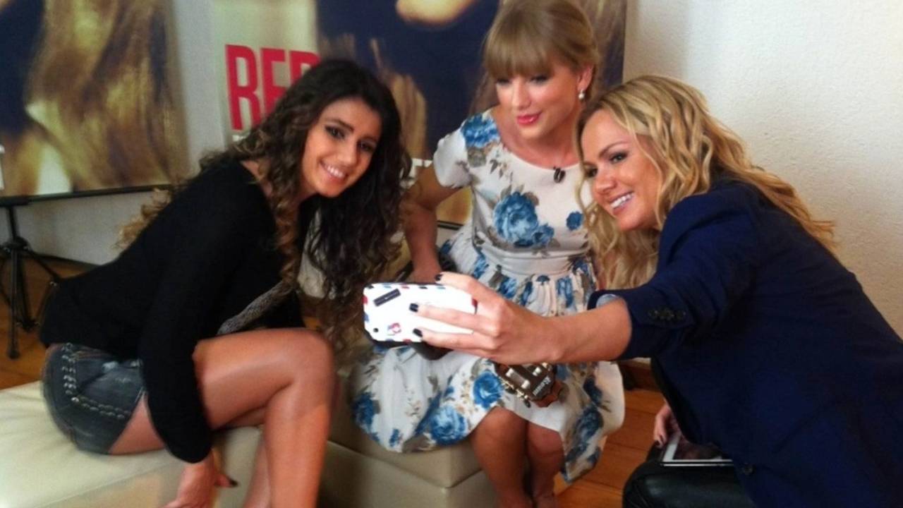 Paula Fernandes, Taylor Swift e Eliana Michaelichen