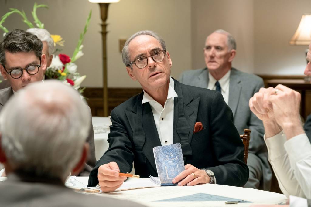 OPPENHEIMER ALGOZ - Downey Jr. como Lewis Strauss: ele destruiu o colega famoso por inveja