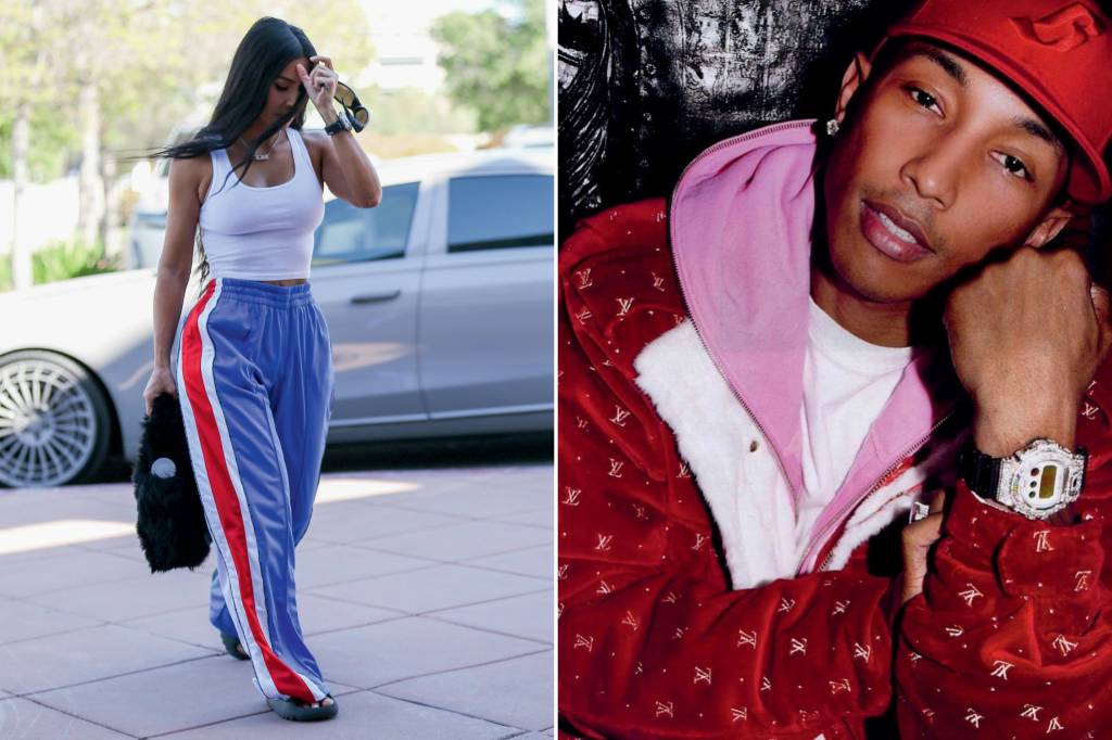 Kim Kardashian-Pharrell Williams OSTENTAÇÃO - A socialite Kim Kardashian e o rapper Pharrell Williams: eles usam e os fãs correm atrás de modelos cobiçados