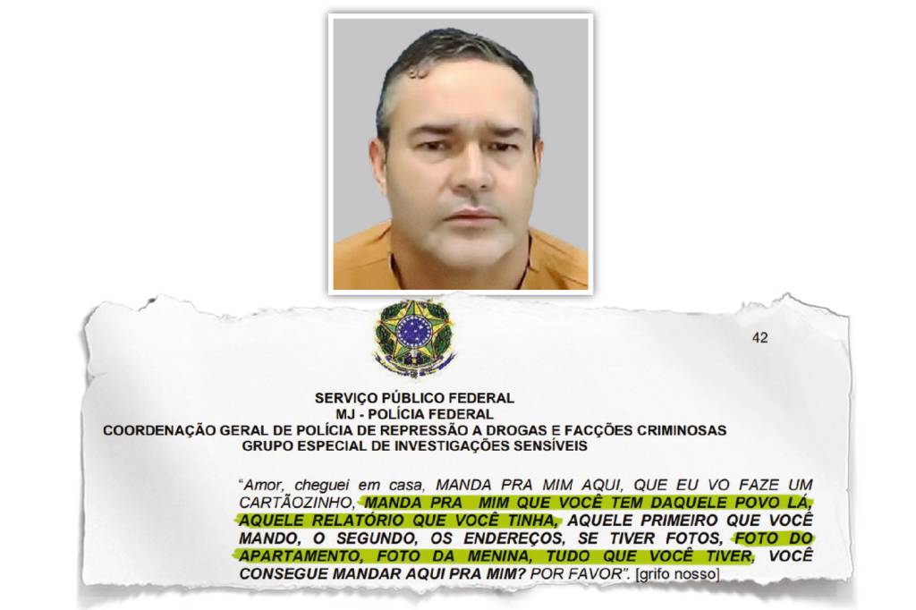 O-chefe O CHEFE - Janeferson Aparecido, o Nefo: ele recebia os relatórios sobre a rotina do senador e coordenava a equipe destacada pelo PCC para a operação no Paraná
