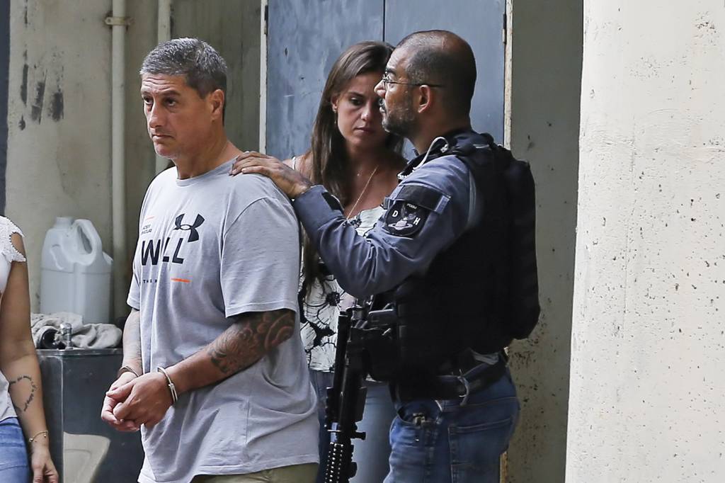 SPC342114.JPG CERCO - Lessa: o ex-policial, que está preso, foi apontado pelo colega como o executor do assassinato