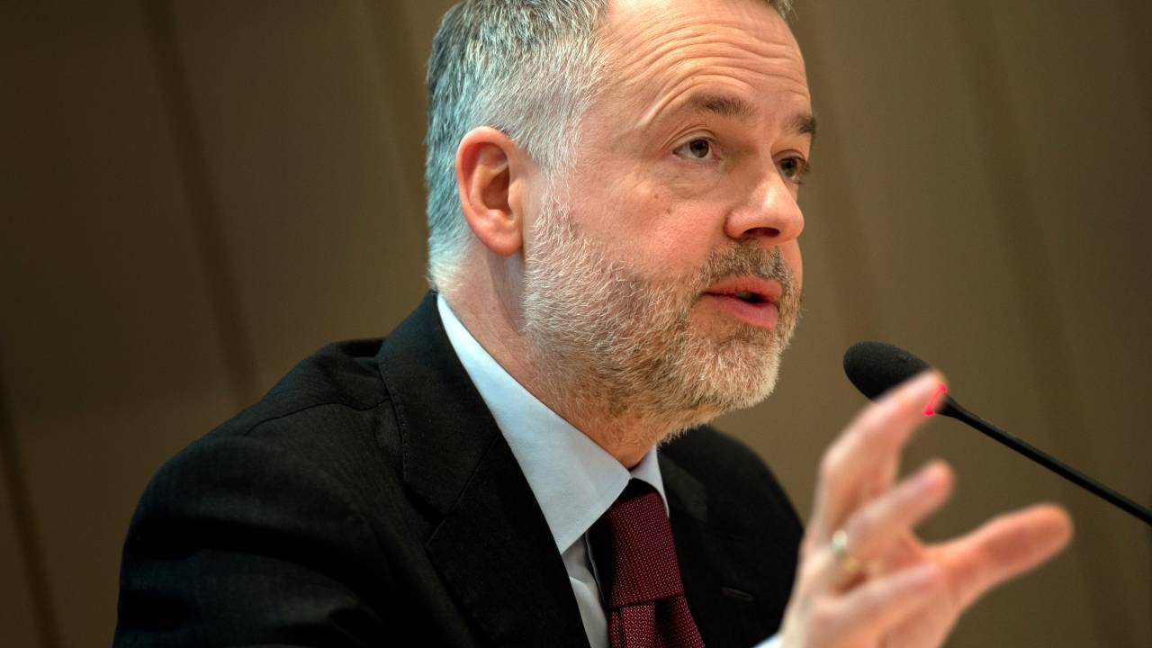 O agora ex-diretor do Museu Britânico, Hartwig Fischer. 09/03/2016