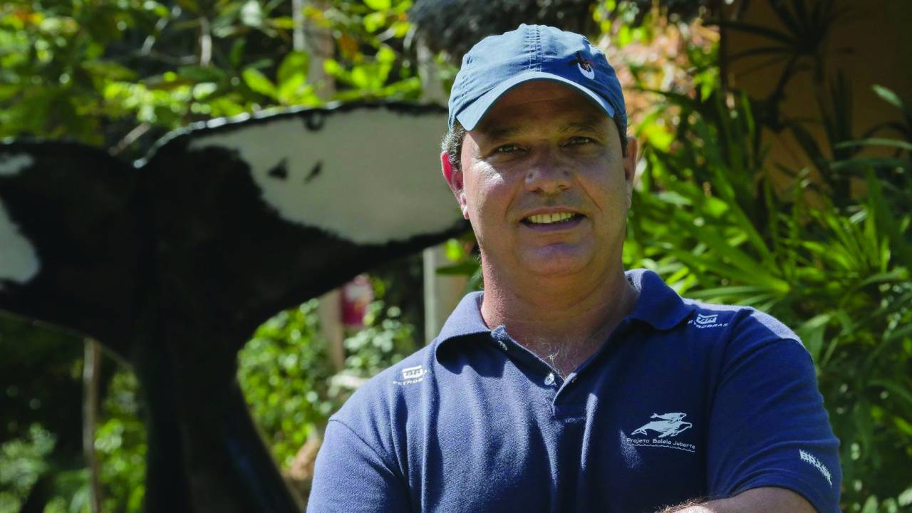 Enrico Marcovaldi, fundador do Instituto Baleia Jubarte