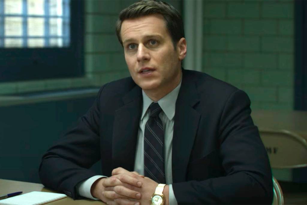 jonathan Jonathan Groff na série 'Mindhunter' -