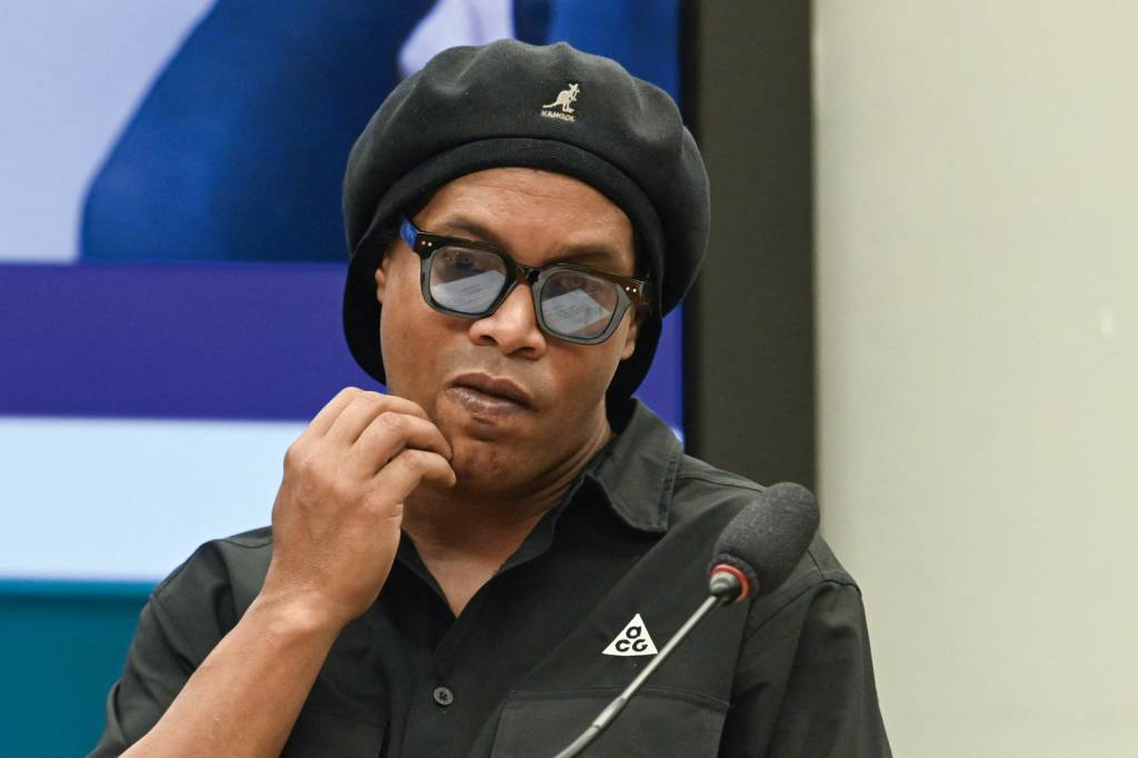 055_AGIF554826.jpg ASTRO - Ronaldinho Gaúcho: o ex-jogador foi à CPI falar sobre criptomoedas