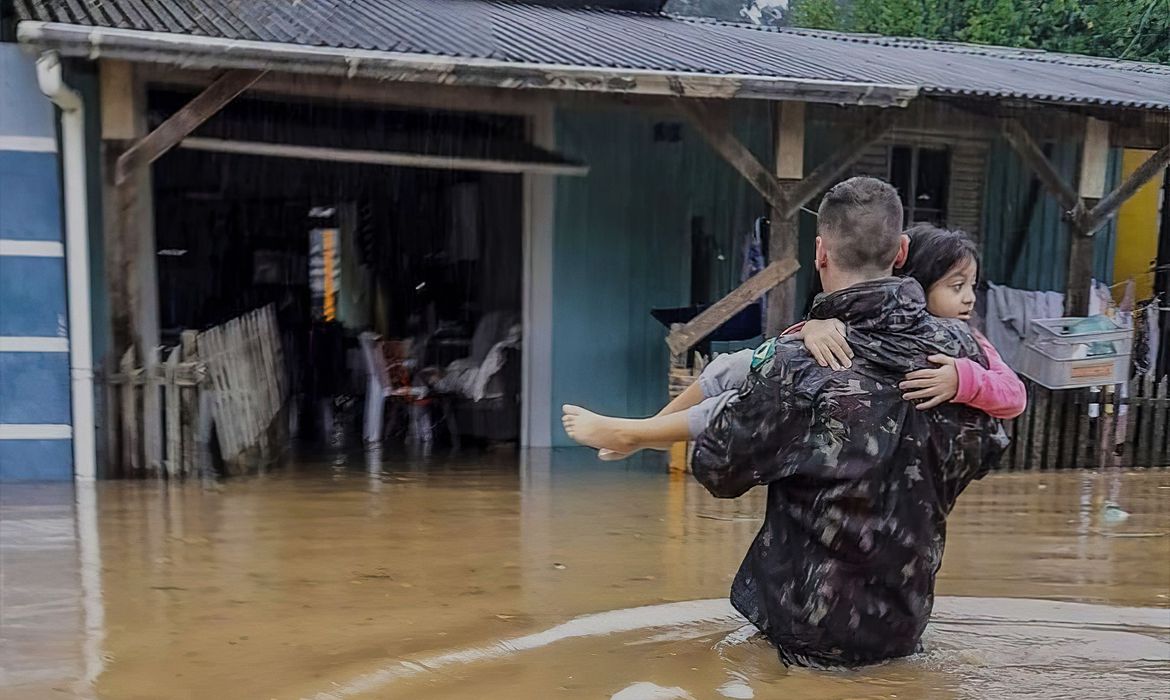 RIO GRANDE DO SUL - Ciclone Extratropical: tempestades causam transtornos na região