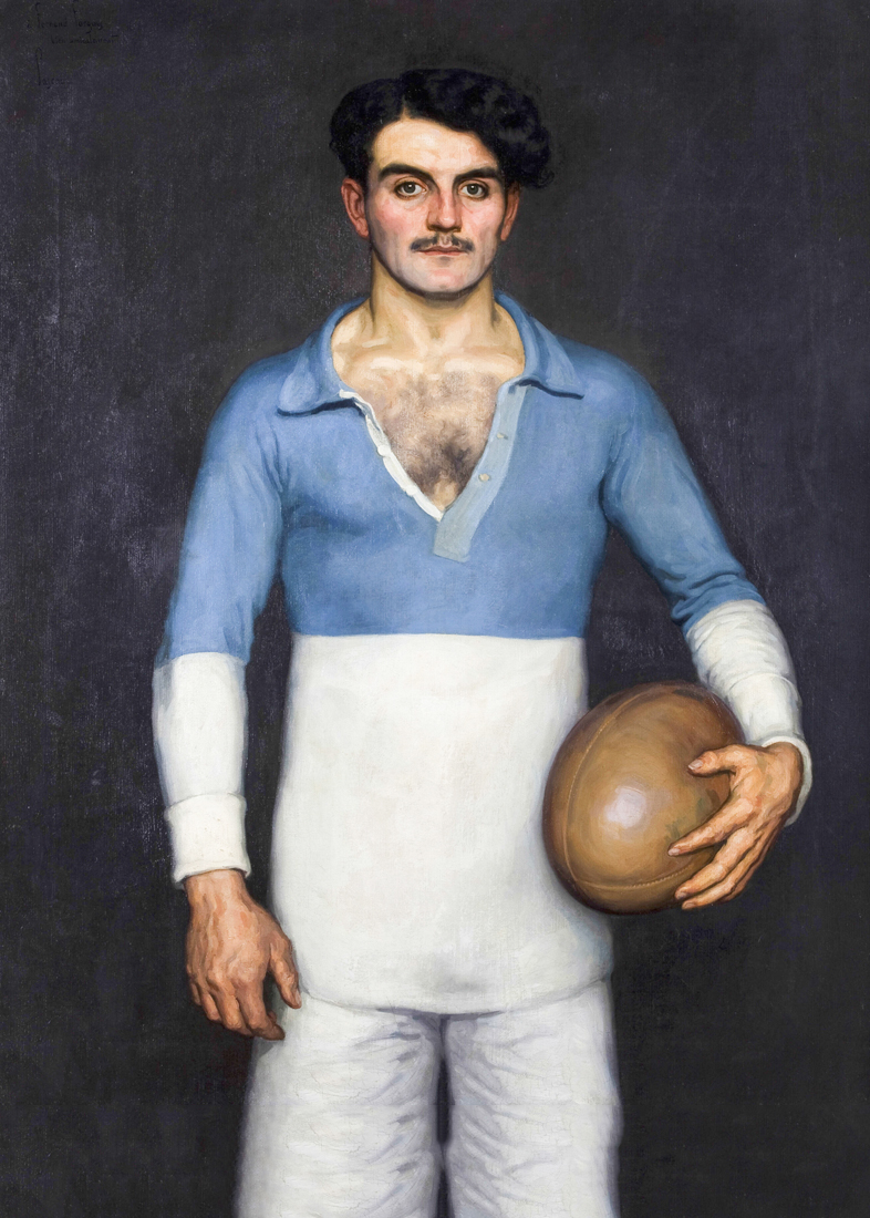 QUADRO-FERNAND-FORGUES-1912.jpg MASCULINO - Pintura de Eugène Pascau, de 1912: virilidade discreta