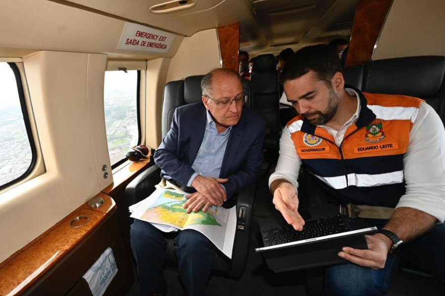 Geraldo Alckmin e Eduardo Leite