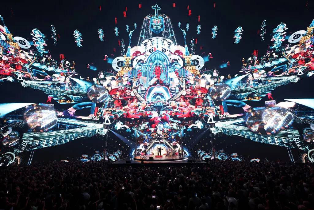 O impressionante show do U2 em uma esfera tecnológica em Las Vegas