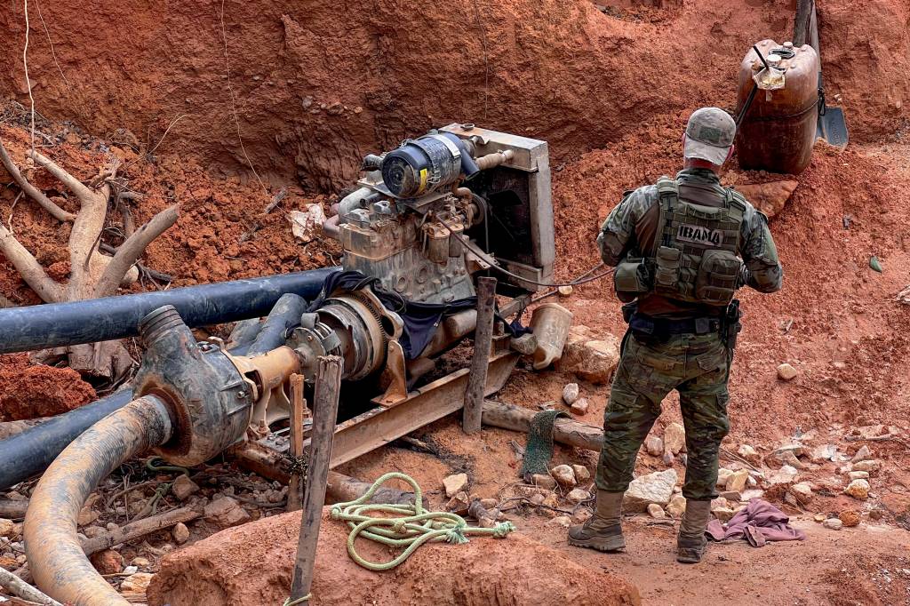BRAZIL-AMAZON-ENVIRONMENT-MINING-DEFORESTATION-OPERATION BRAZIL-AMAZON-ENVIRONMENT-MINING-DEFORESTATION-OPERATION