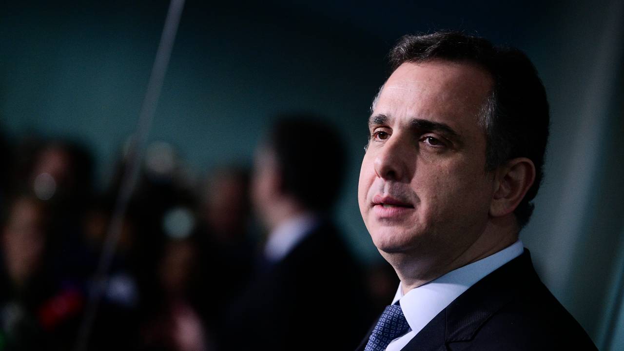 O presidente do Senado, Rodrigo Pacheco