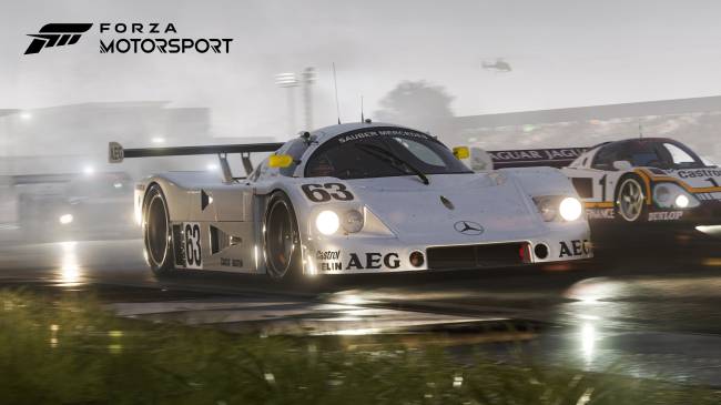 5_ks6q Efeitos durante as corridas na chuva contribuem para o tom realista do game -