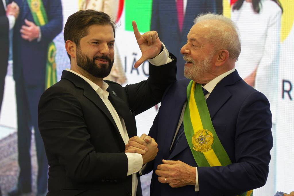 Lula recebe presidente do Chile para visita de Estado e fórum empresarial