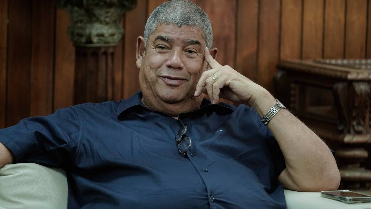 O presidente da Câmara Municipal de São Paulo, Milton Leite (União Brasil)