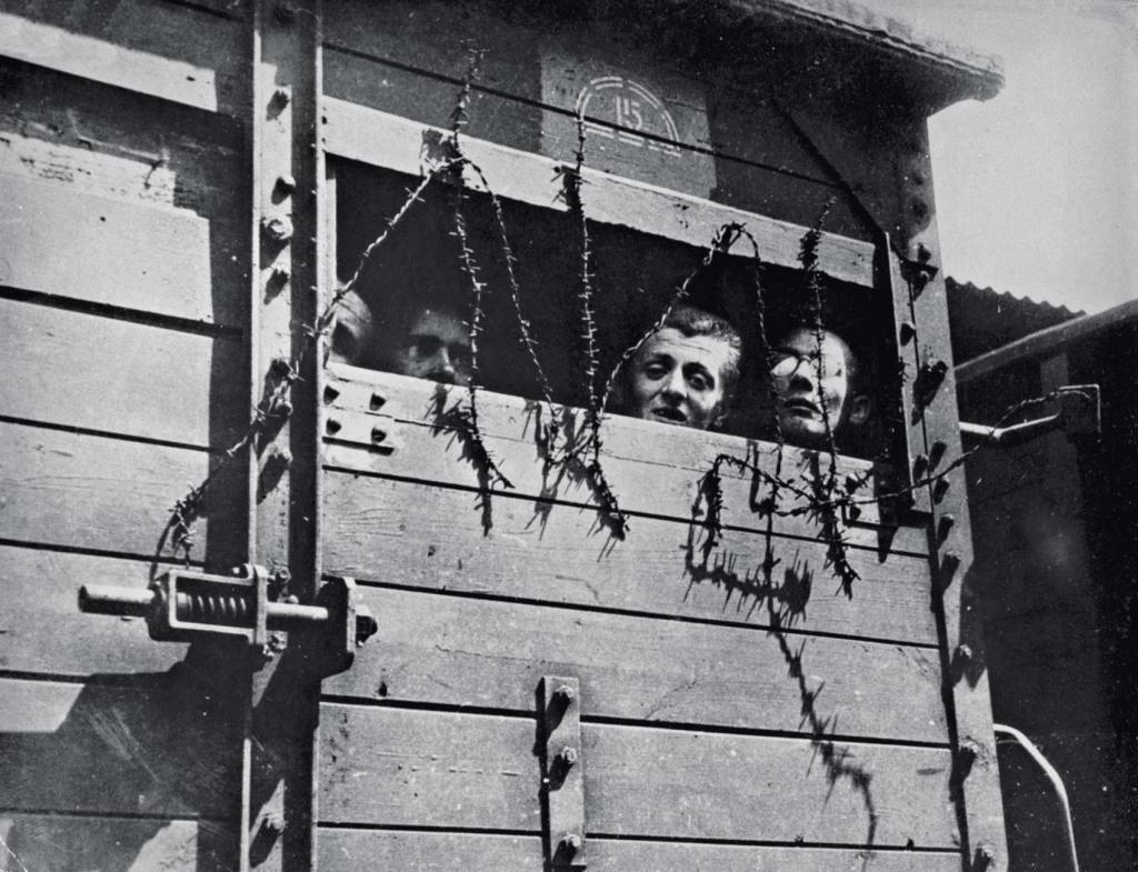 Holocaust-transport to a concentration camp Holocaust-transport to a concentration camp