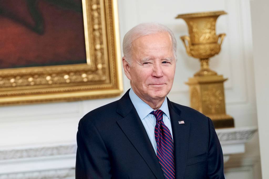 President Joe Biden makes remarks on protecting Americansí retirement security October 31, 2023, Washington, District of Columbia, USA: United States President Joe Biden makes remarks on protecting Americans¿Äô retirement security at the White House in Washington, DC, October 31, 2023 Credito: Chris Kleponis/CNP/ZUMA Press/Imageplus