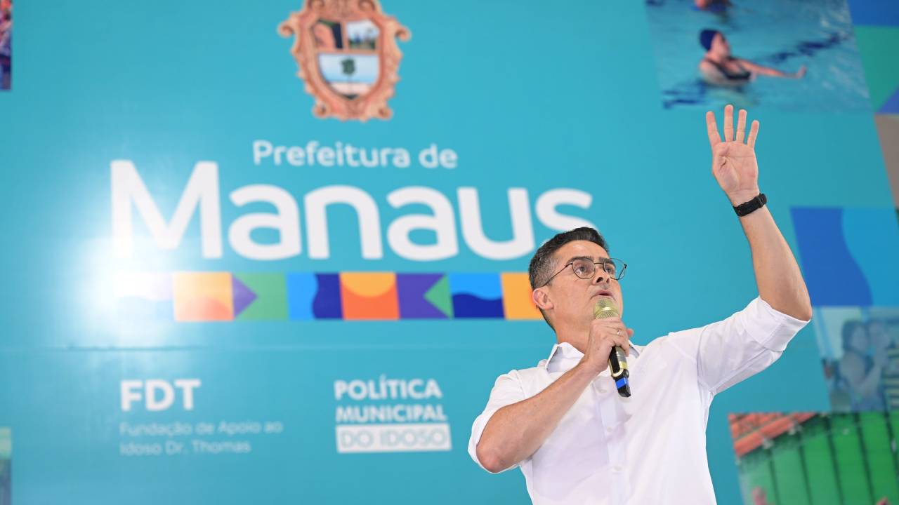 O prefeito de Manaus, David Almeida (Avante)