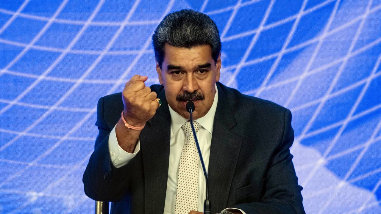 O líder venezuelano Nicolás Maduro. 12/06/2023 -