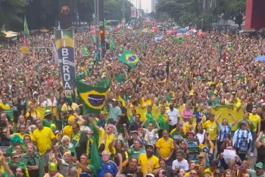manifestacao-protesto-bolsonaro-cleriston-paulista Manifestação bolsonarista na Avenida Paulista, em São Paulo.