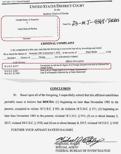 2023 12 04 Estados Unidos Caso Victor Manuel Rocha 2023 12 04 Estados Unidos Caso Victor Manuel Rocha