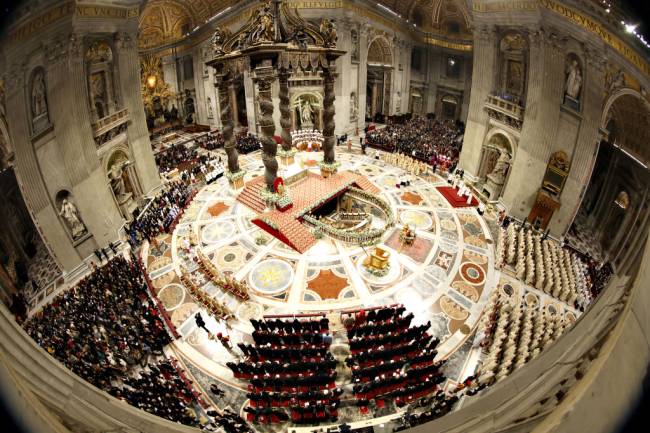 Pope Francis Celebrates Christmas Night Mass 2023 At Vatican Pope Francis Celebrates Christmas Night Mass 2023 At Vatican