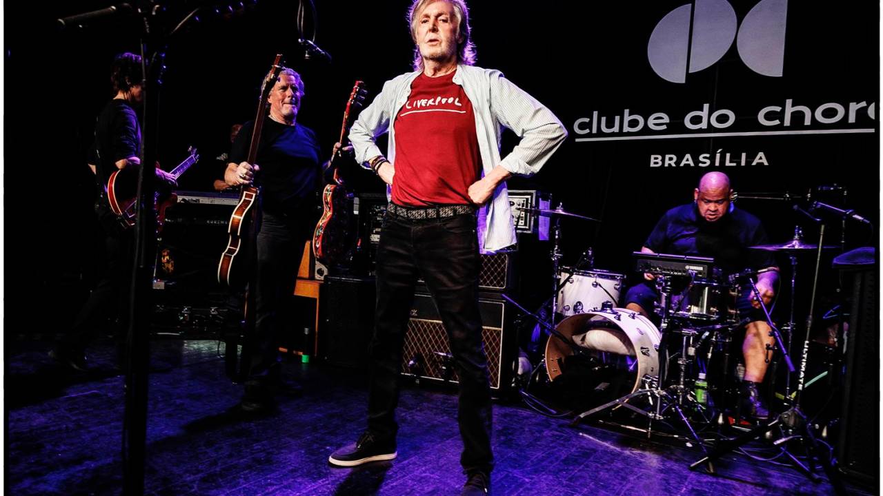 Paul McCartney se apresenta no Clube do Choro, em Brasília (29/11/2023)