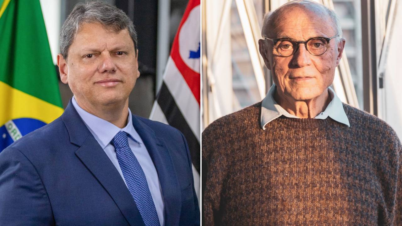 Tarcísio de Freitas e Eduardo Suplicy