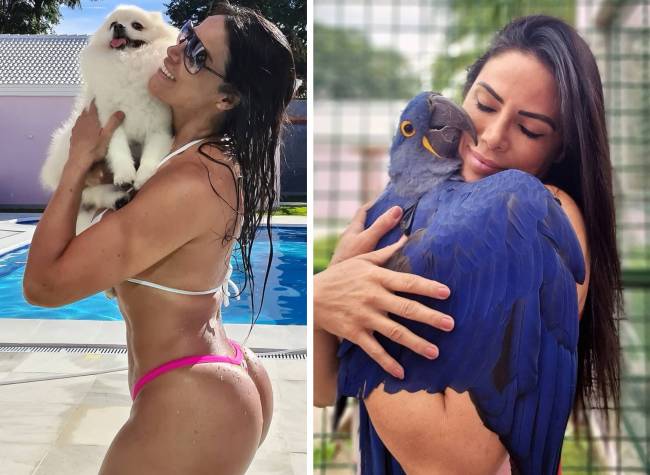 Alice Alves, veterinária e musa da Portela -