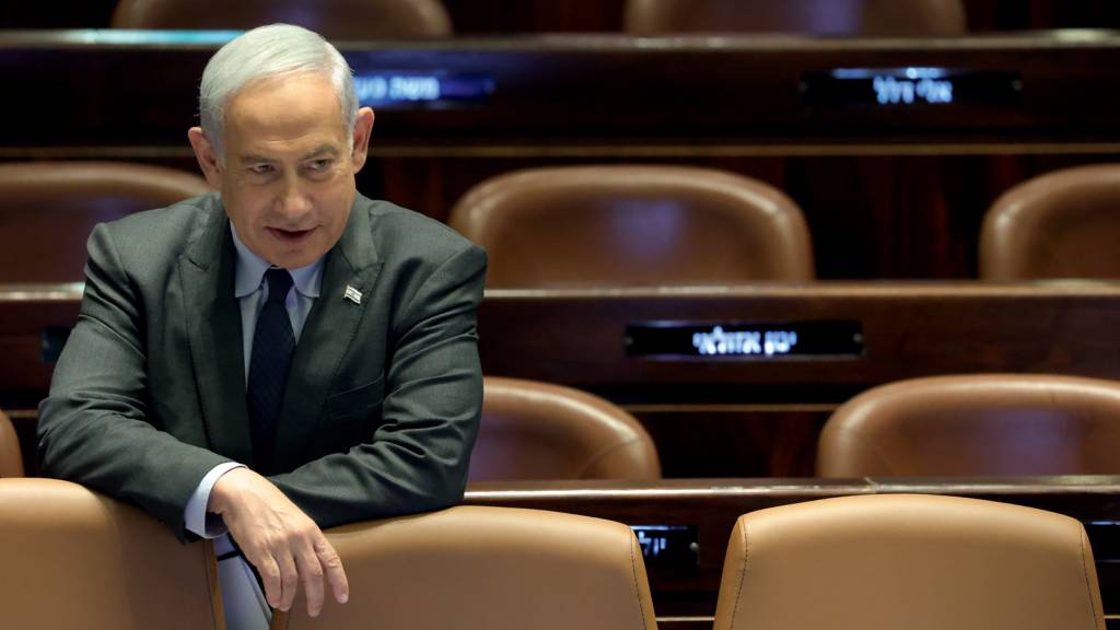 US House Speaker Kevin McCarthy visits Jerusalem SEM SAÍDA - Netanyahu: postura inflexível sofre críticas externas e internas